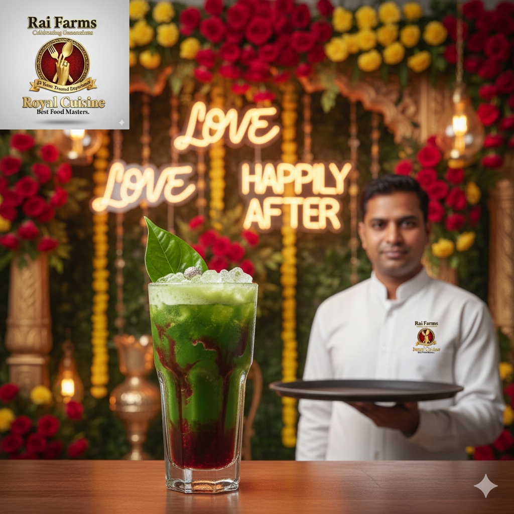 Layered Green Mocktail