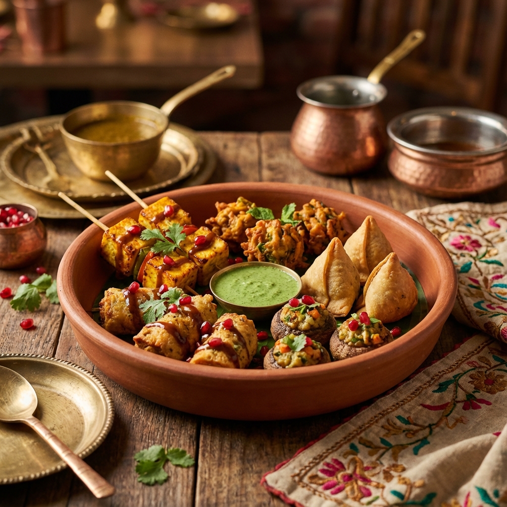 Vegetarian Starters Platter